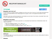 Tablet Screenshot of bangalijst.nl