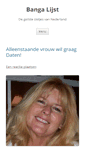 Mobile Screenshot of bangalijst.org